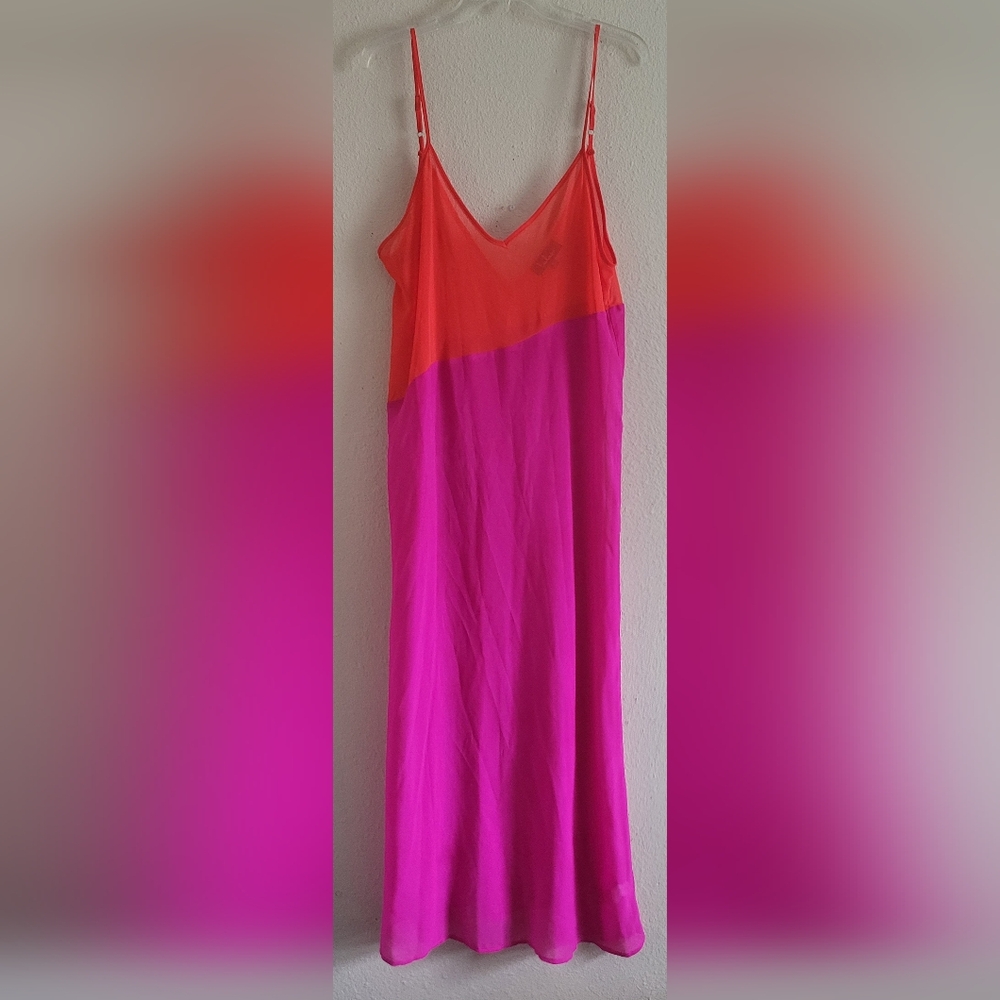 Lulus Sz Medium Seaside Retreat Maxi Cover-Up Dress - Picture 3 of 9